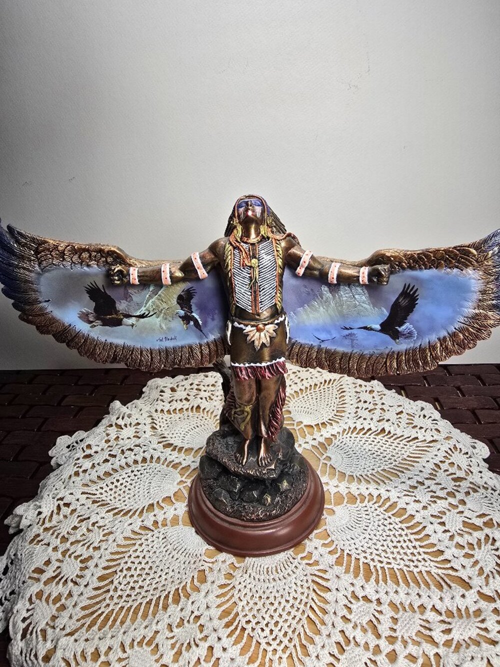 The Bradford Exchange Sculpture: Invoking The Sacred Guardian #A1603 Beautiful